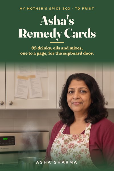 Asha's Remedy Cards cover